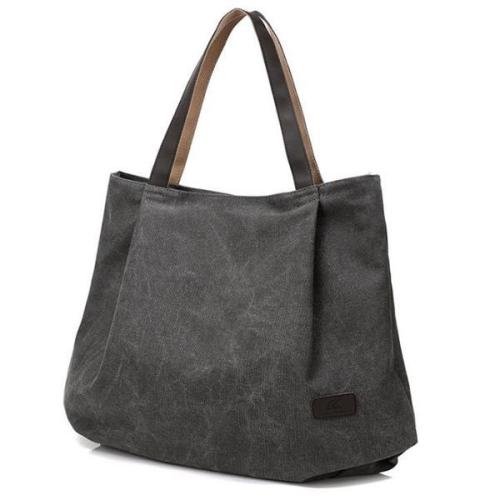 KVKY Women  Large Capacity Canvas Tote Bag Casual Vintage  Handbag