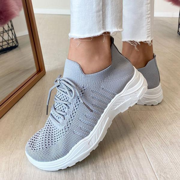 Casual Stretch Sock Flexible Sole Sneakers