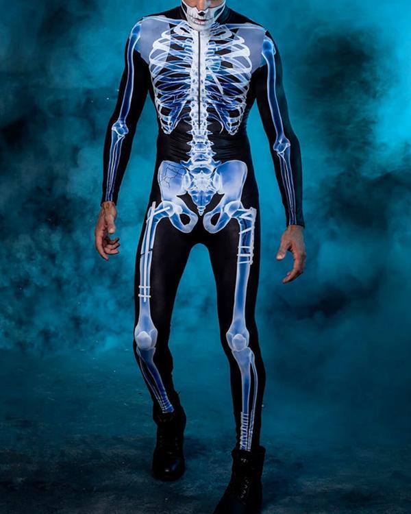 Men's Halloween X-Ray Costume