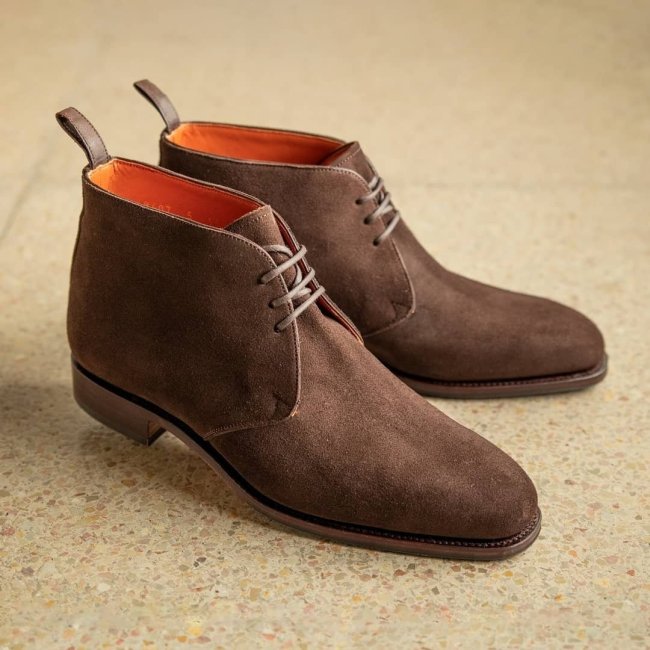 New Fashion Hot Sale Suede Leather Lace-up Casual Chukka Boots