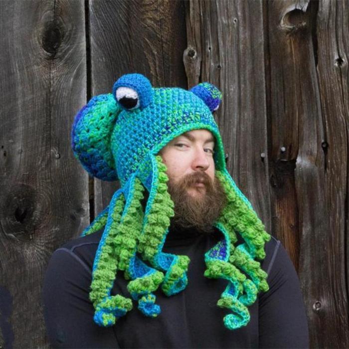 Crochet Octopus Hat — A very good birthday/Christmas gift