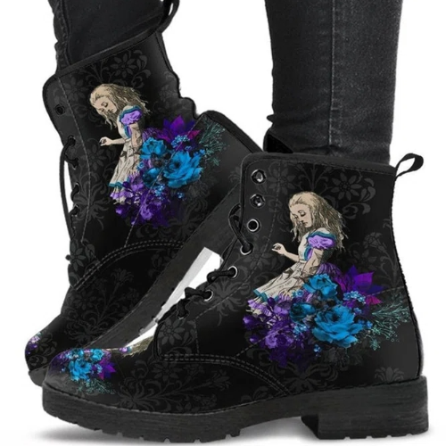 Casual Alice Flower Martin Boots