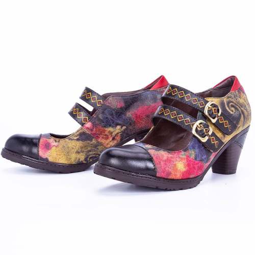 Hand Painted Splicing Comfy Shoes