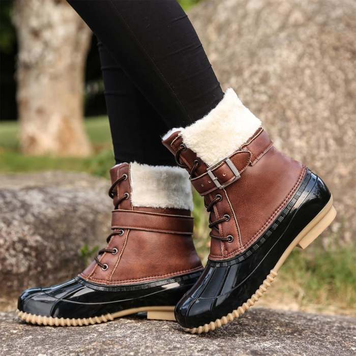 Snow Waterproof Ankle Boots