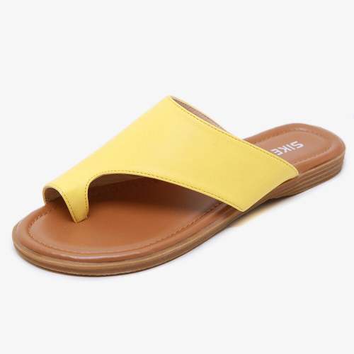 Beach Toe Ring Comfy Flat Sandals