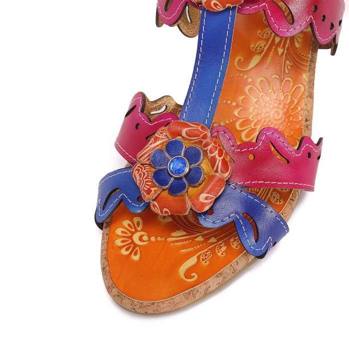 Bohemian Hand Painted Sandals
