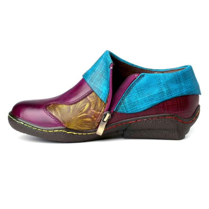 Hand-painted Genuine Leather Comfy Shoes