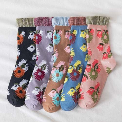 Women's Floral Socks