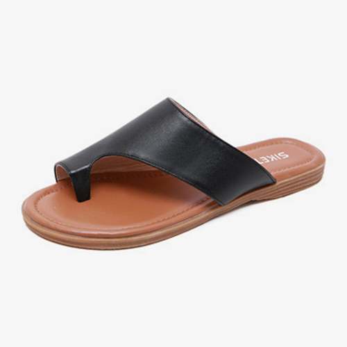 Beach Toe Ring Comfy Flat Sandals