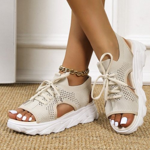 Ladies Platform Fashion Casual Sandals