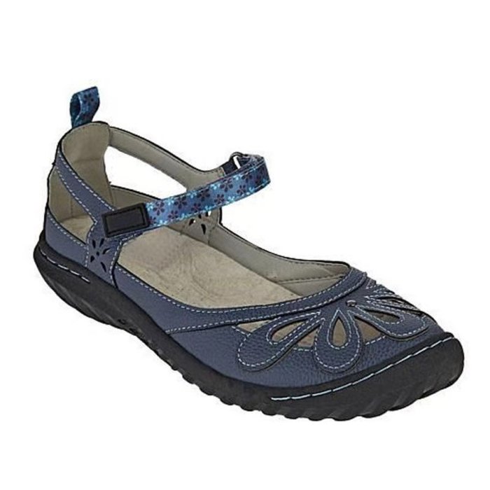 Round And Breathable Flat Sandals