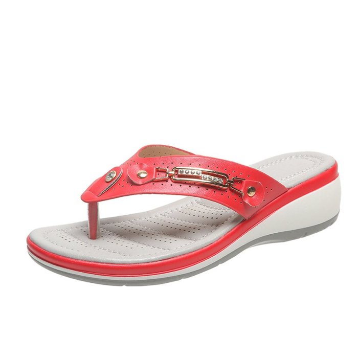 Women's Arch Support Soft Cushion Flip Thong Sandals Slippers