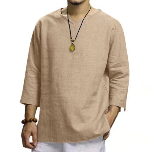 🔥Free Amber Pendant 🔥2022 Business Cotton And Linen Top