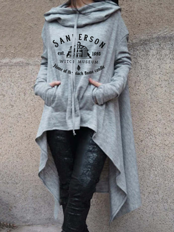 Sanderson Witch Museum Hooded Long Sleeve Sweatshirt