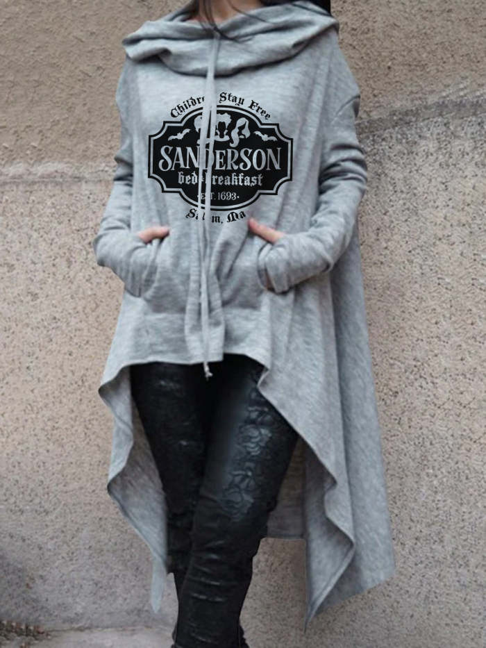Sanderson Bed & Breakfast Hooded Long Sleeve Sweatshirt