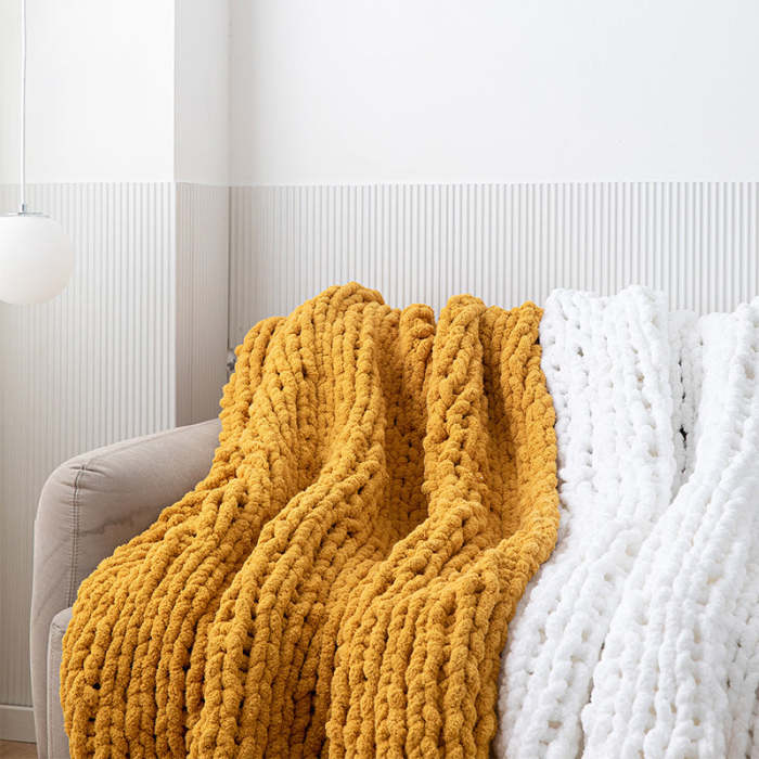 Casual Weave Four Season Blanket Sofa Throw Blanket