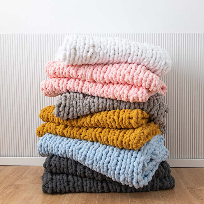 Casual Weave Four Season Blanket Sofa Throw Blanket