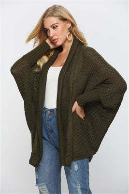 2022 Autumn Winter Knitted Cardigan For Women Long Sleeve