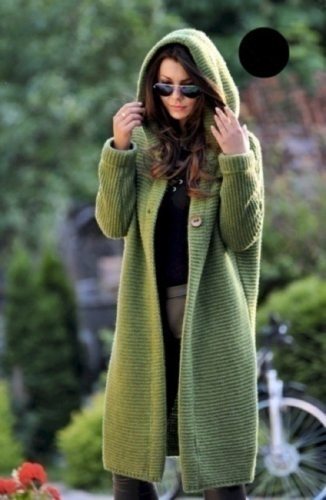 Cardigan Long Hooded Cardigans Sweater