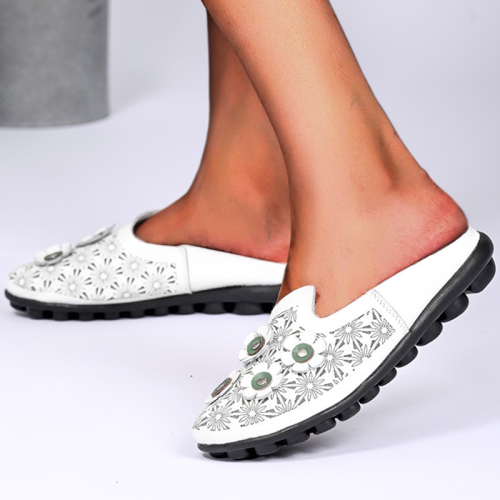 Owlkay Low-cut Hollow Flower  Women's Single Shoes