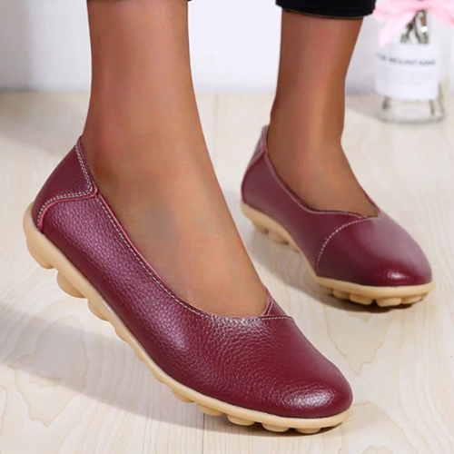 Owlkay Pregnant Women Daily Flat Shoes