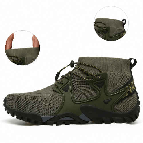 Couple's Outdoor Flying Woven Hiking Shoes