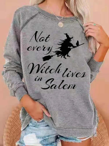 Women's Witches Flying Club Classic Print Sweatshirt