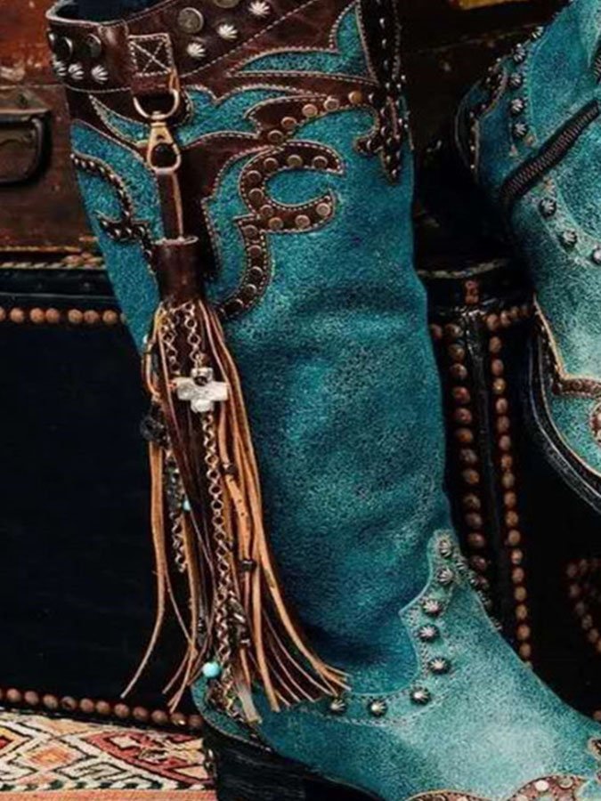 Women's Western Embroidered Boots