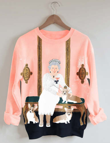 Queen Elizabeth II Corgi Dogs Shirt  Regular price