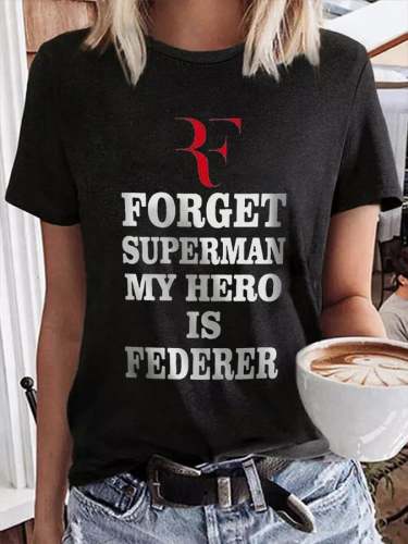 Women's The Goat RF Tennis Legend Casual Print T-Shirt