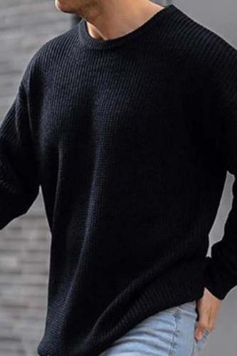 Men's Fashion Knit Tops Sweater