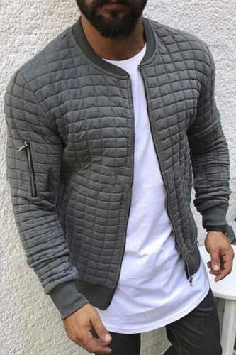 Men's Stand Collar Winter Warm Casual Coat Jacket