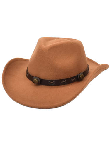 Wisherryy Vintage Western Cowboy Cowgirl Hat