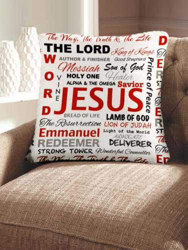 Jesus Print Pillowcase