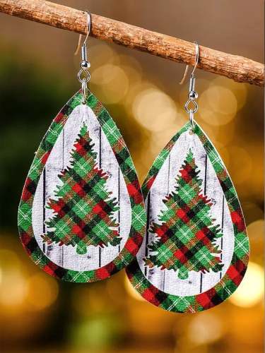 Women's Christmas Tree Earrings