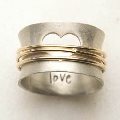 Retro Love Wrapping Ring