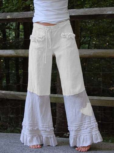Women's Casual Loose Cotton Fashion Pants