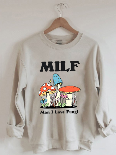 Retro Mushroom Sweatshirt