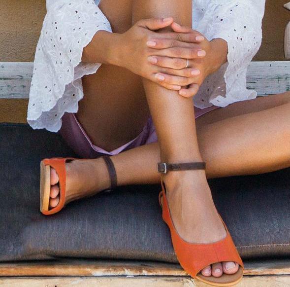Large Size Women Summer Flat Heel Elastic Band Lace-Up Peep Toe Sandals