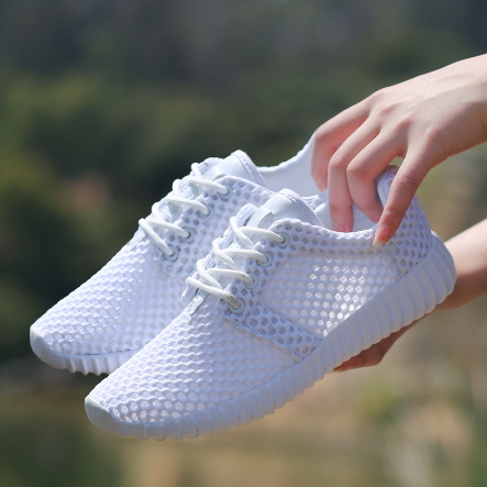 2020 New Mesh Women Casual Flat Sneakers