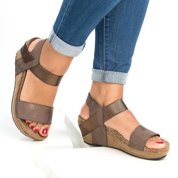 comfortable platform sandals women