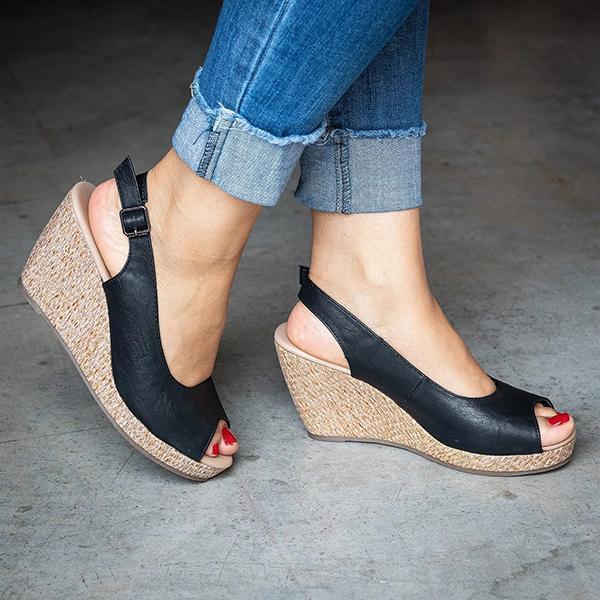 Casual Wedge Open Toe Sandals