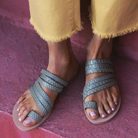 Summer Slip On Flat Sandals