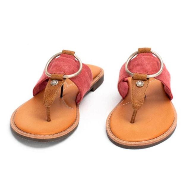 US$ 41.00 - Summer Rubber Flat Heel Sandals - www.mensootd.com