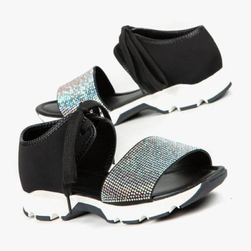 Women's muffin thick bottom casual sports sandals