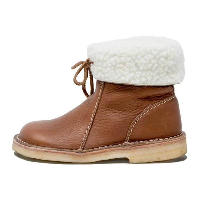Women Casual Vintage Boots Winter Snow Boots