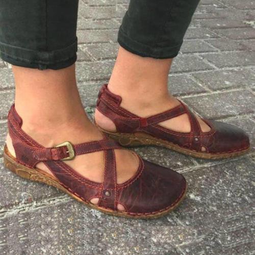 Women round toe soft sole casual shoes