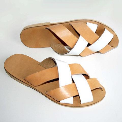 Women Soft leather Casual Sandal Shoes