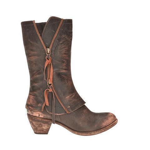 women's boots with zippers on the side