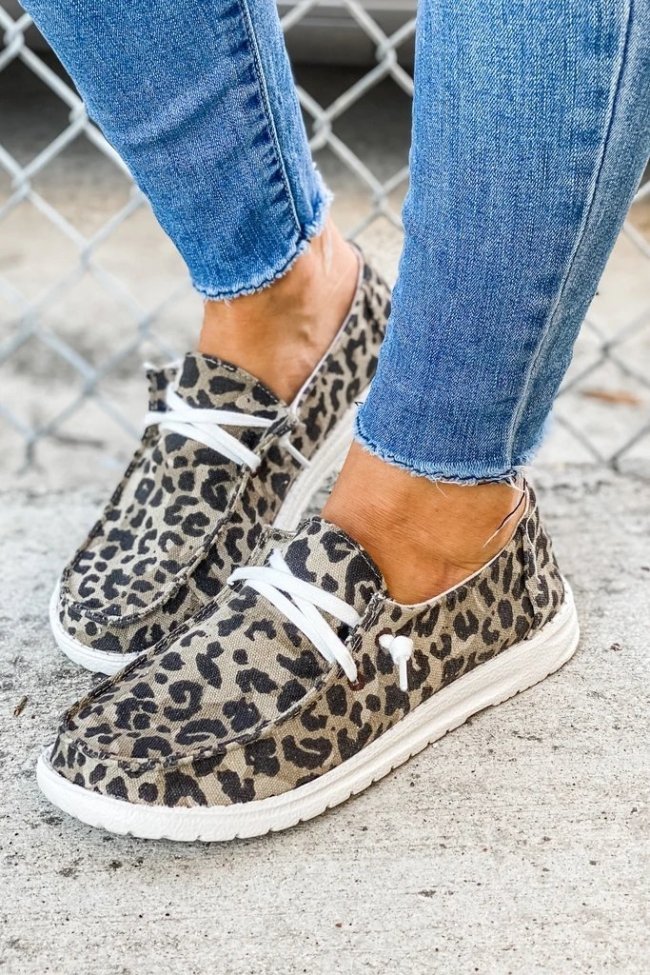 flat slip on loafers